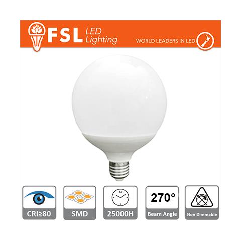 Lampada Globo 12cm - 24w 3000k E27 - Foto 1